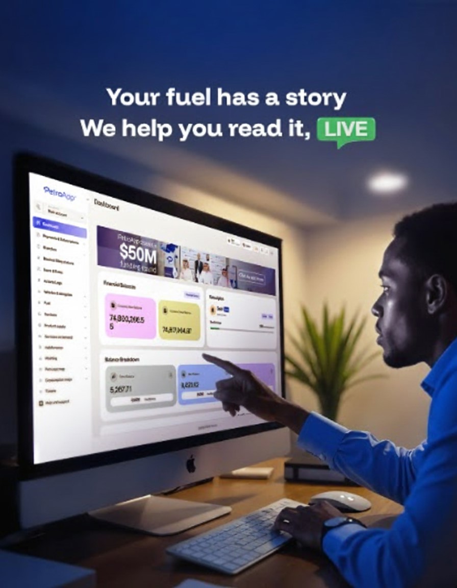 PetroApp Dashboard providing detailed analytics