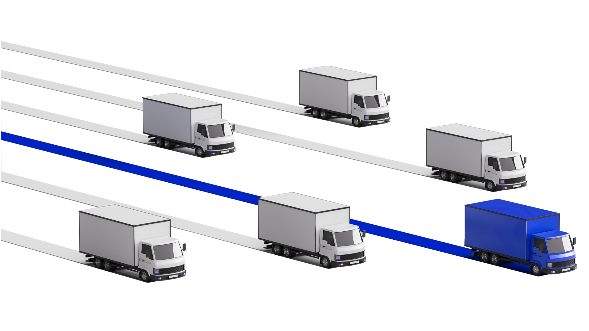 fleet of cars